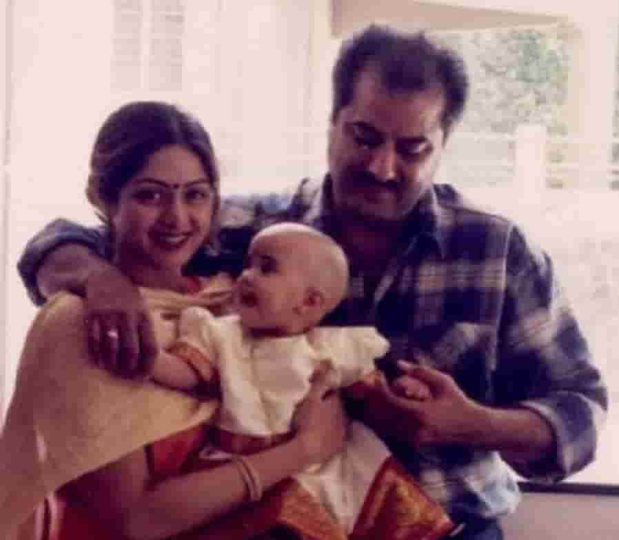 Janhvi kapoor childhood