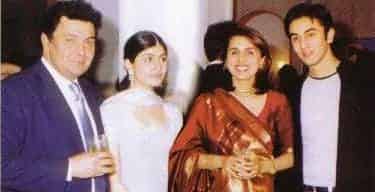 Ranbir kapoor family photo