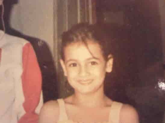 Dia Mirza childhood photo
