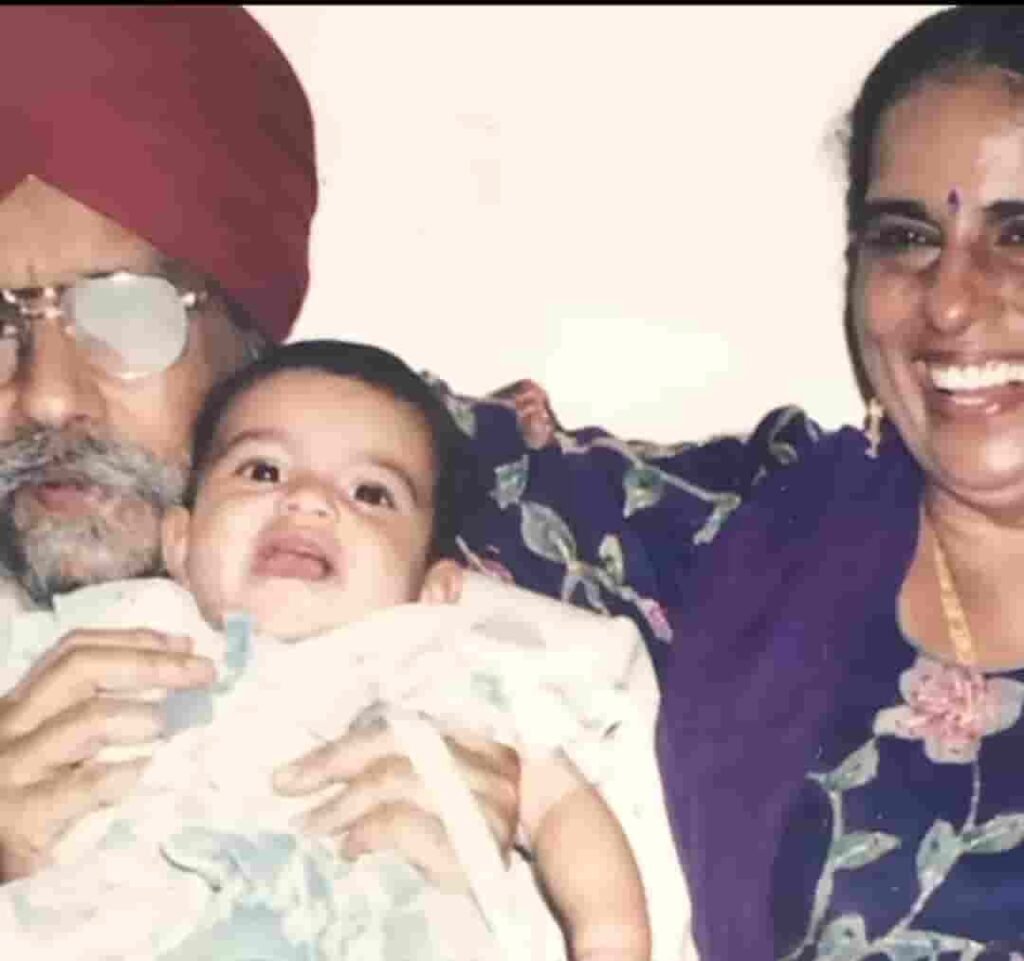 Amrita kaur childhood photo