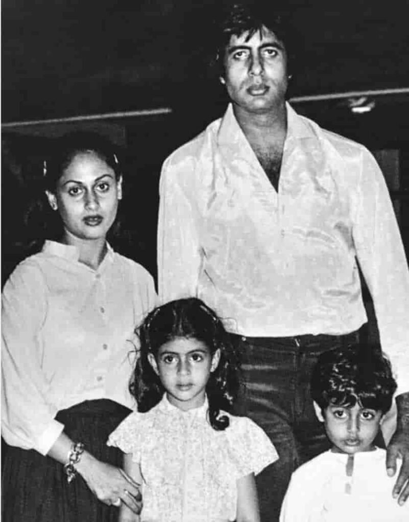 Abhishek Bachchan childhood photo